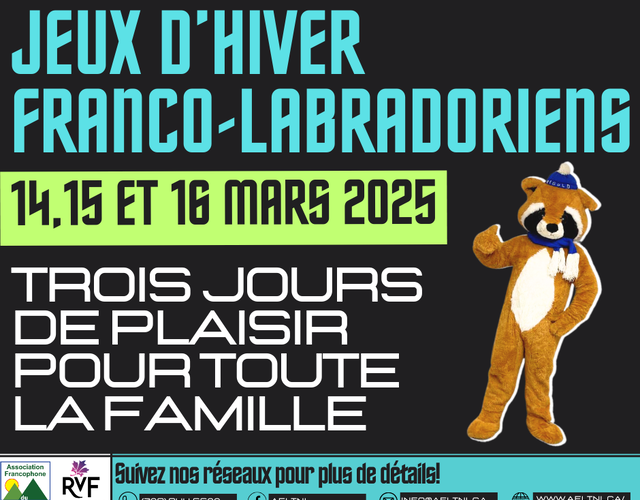 Les Jeux d'hiver franco-labradoriens arrivent!